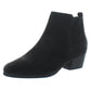 Botas de cano curto impermeáveis ​​Aqua College Isla Suede femininas, pretas, tamanho 8,5 L