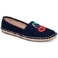 Sapatilhas femininas Charter Club Joeey Espadrille Azul Tamanho 5,5 M