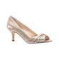 Nina Chezare Scarpin Aberto Feminino Marrom Tamanho 9,5 M