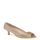 Nina Chezare Scarpin Aberto Feminino Marrom Tamanho 9,5 M
