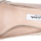 Nina Chezare Scarpin Aberto Feminino Marrom Tamanho 9,5 M