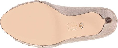 Nina Chezare Scarpin Aberto Feminino Marrom Tamanho 9,5 M