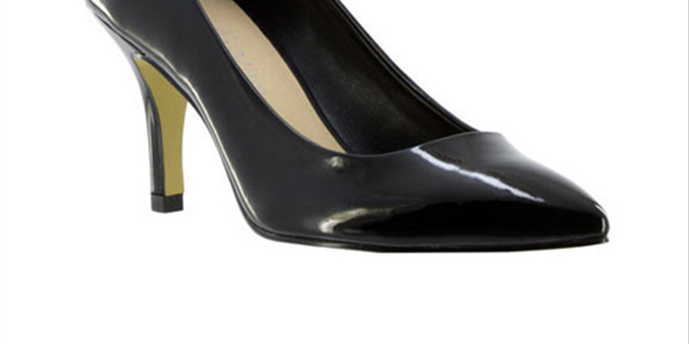 Sapatos femininos Easy Street Define, pretos, tamanho 10