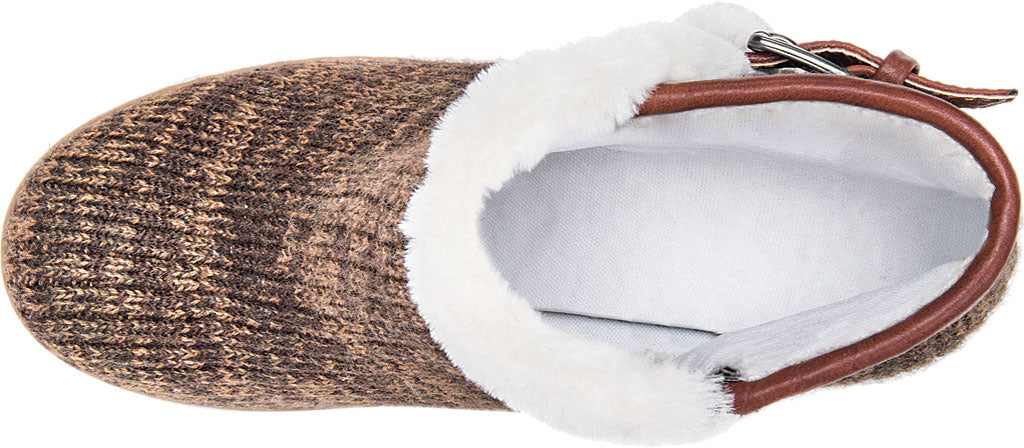 MUK LUKS Bota feminina plataforma marrom tamanho 8