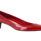 Easy Street Women's Pointe - Vermelho Tamanho 10 WW