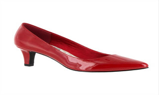 Easy Street Women's  Pointe -Red  Size 10 WW