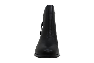 Botas femininas American Rag Ashlyn com bico fechado e cano curto, pretas, tamanho 5 M