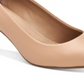 Charter Club Padiee feminino bico redondo clássico scarpin nude tamanho 7,5 m
