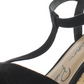 Sandálias sociais femininas American Rag Jamie1 Microsuede pretas tamanho 7,5 M