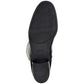 Botas femininas Bar III Vaylap de couro, bico amendoado, cano alto, para clima frio, pretas, tamanho 9,5 m