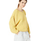Suéter Bardot Feminino Free People Amarelo Claro Tamanho Grande