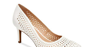 Alfani Jeules Couro Bico Fino Clássico Sapatos Scarpin Feminino Cinza Tamanho 10 M