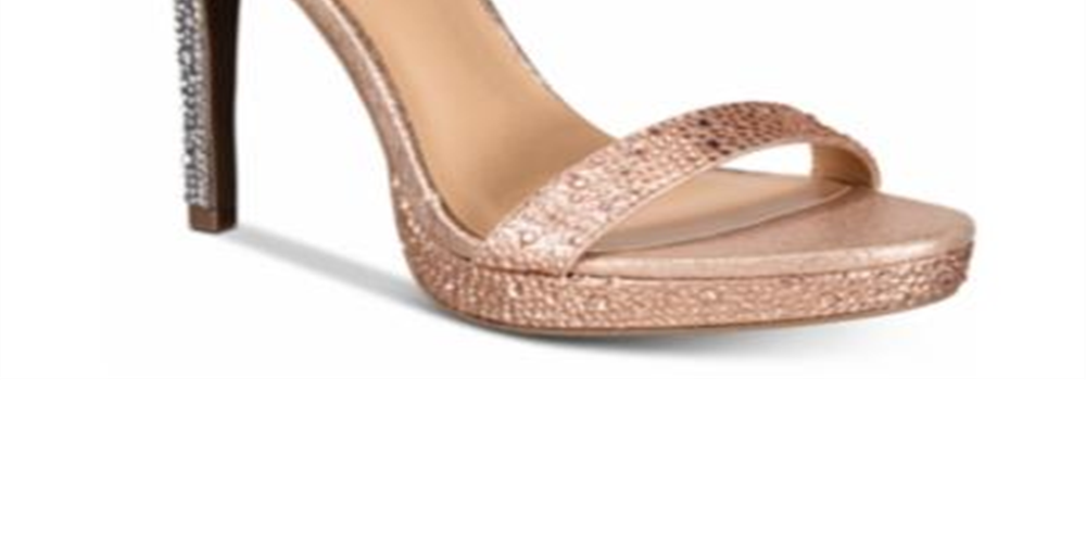 Sandálias de festa femininas Thalia Sodi Lissy Platform, rosa, tamanho 8 M