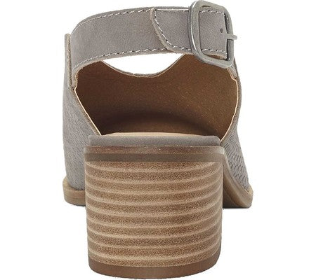 Lucky Brand Lideton Slingback Feminino Cinza Tamanho 11 M