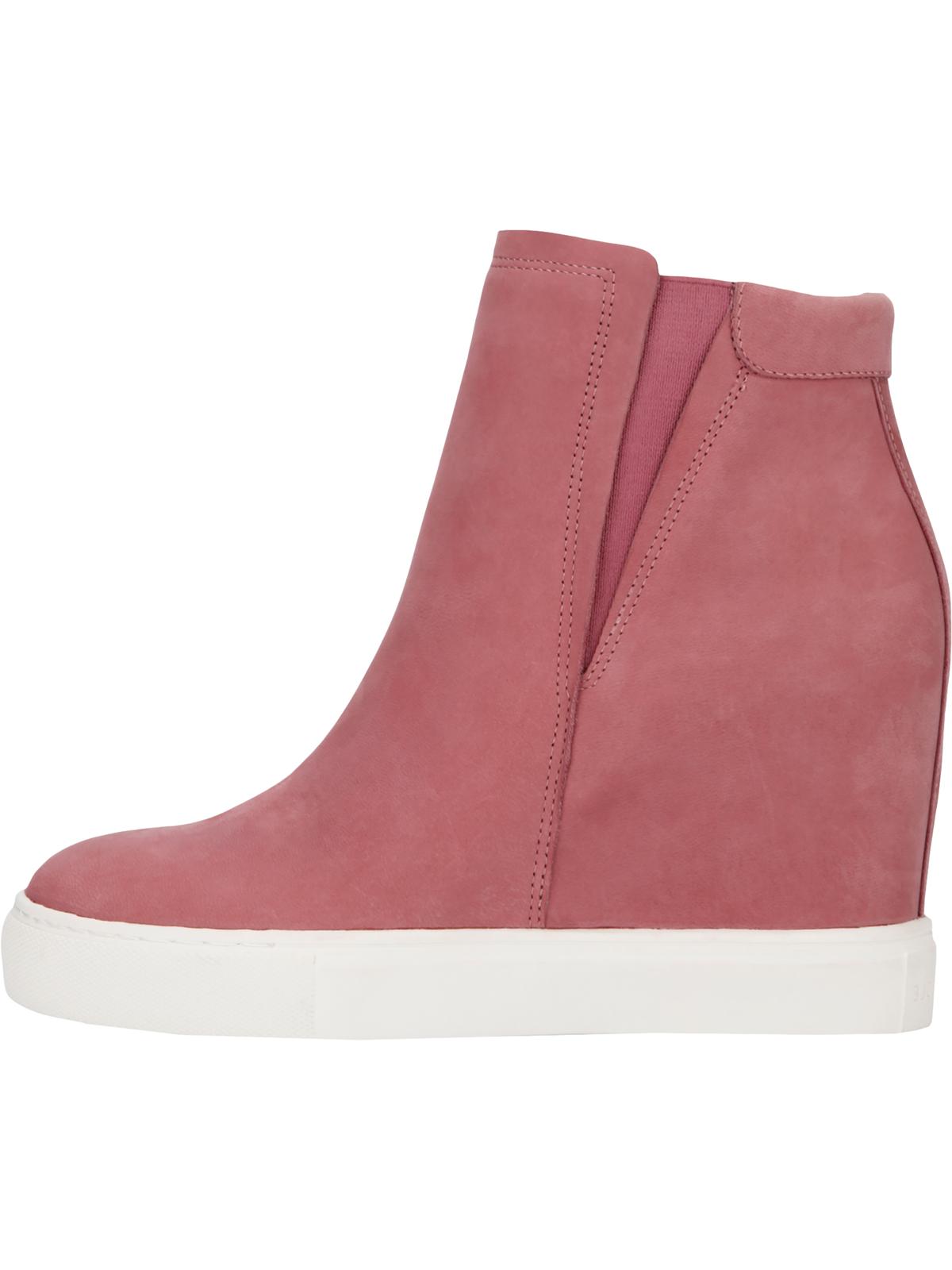 Tênis feminino Kenneth Cole Kam Pull on Wedge de cano alto, vermelho, tamanho 9 M