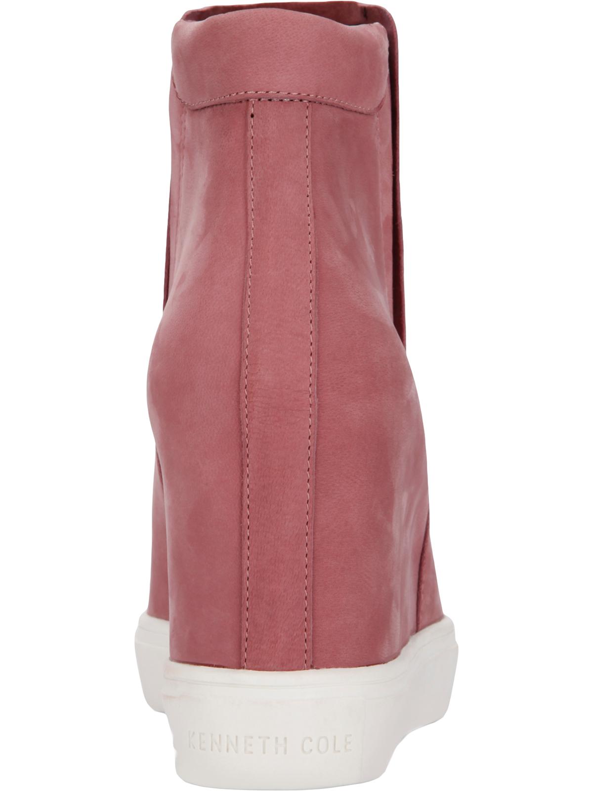 Tênis feminino Kenneth Cole Kam Pull on Wedge de cano alto, vermelho, tamanho 9 M