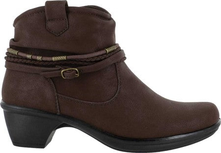 Bota Wrangle Feminina Easy Street Marrom Tamanho 7,5M