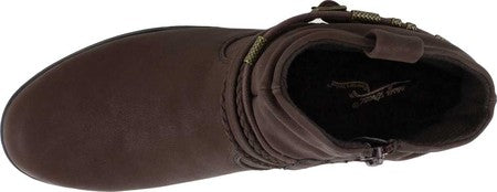 Bota Wrangle Feminina Easy Street Marrom Tamanho 7,5M