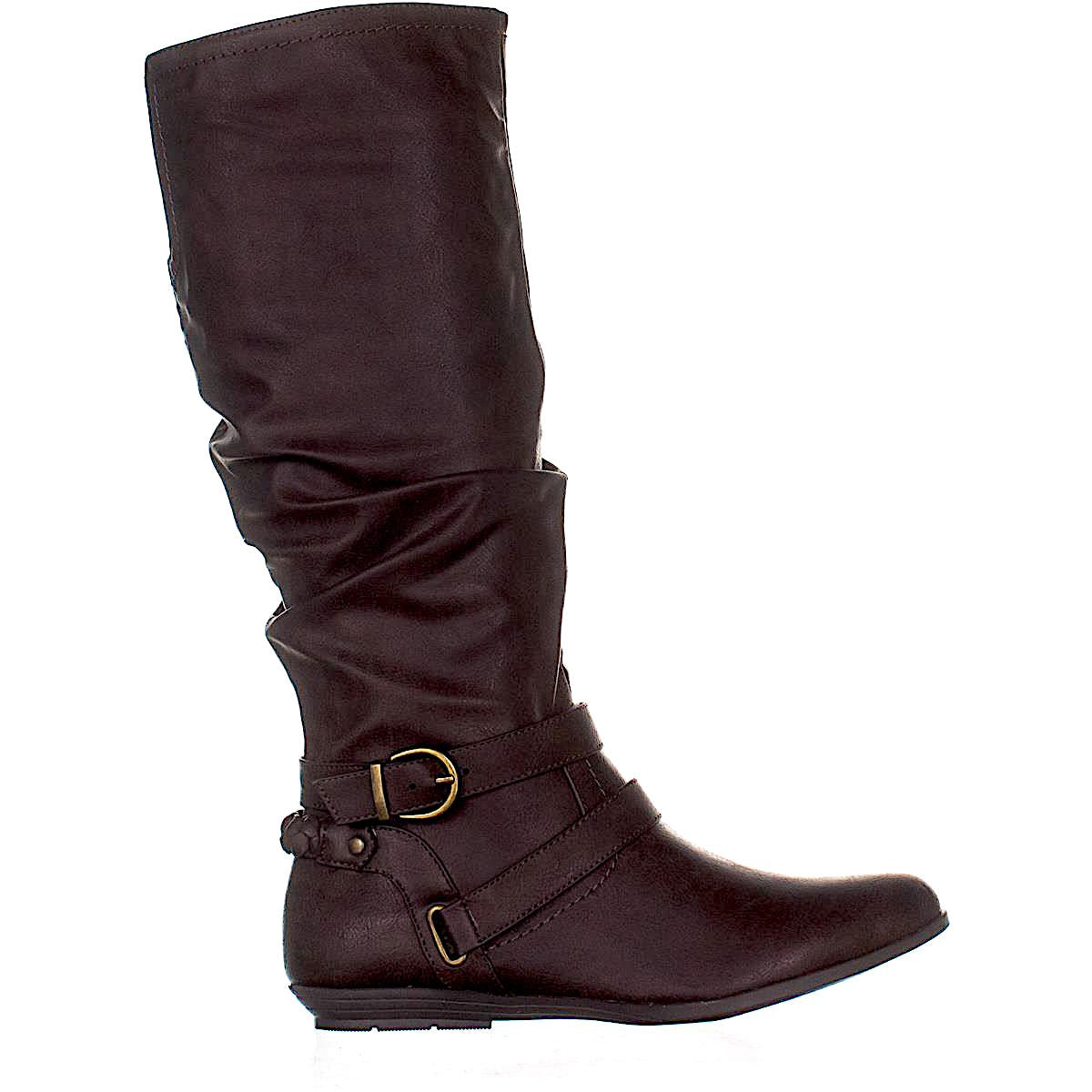 Sapatos de salto alto femininos Cliffs By White Mountain Fairfield Almond Toe, marrom, tamanho 10 MWC