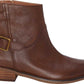 Bota feminina Lucky Brand Caelyn marrom tamanho 8,5 M