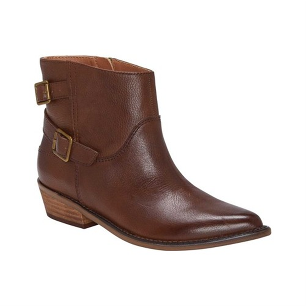 Bota feminina Lucky Brand Caelyn marrom tamanho 8,5 M