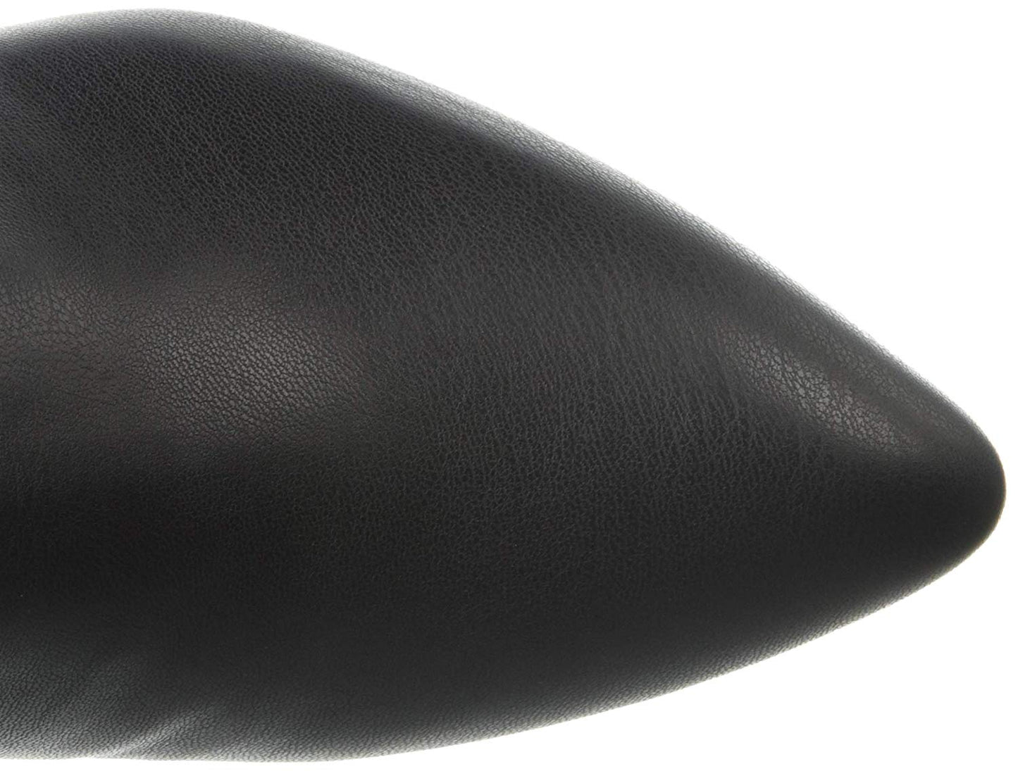 Franco Sarto Botas femininas de cano alto com bico amendoado e salto alto, pretas, tamanho 5M
