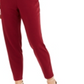 Macacão feminino Bar III de crepe com cinto, vermelho, tamanho 2
