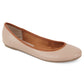 American Rag Cellia Metallic Distressed Ballet Flats Feminino - Marrom Tamanho 5 M