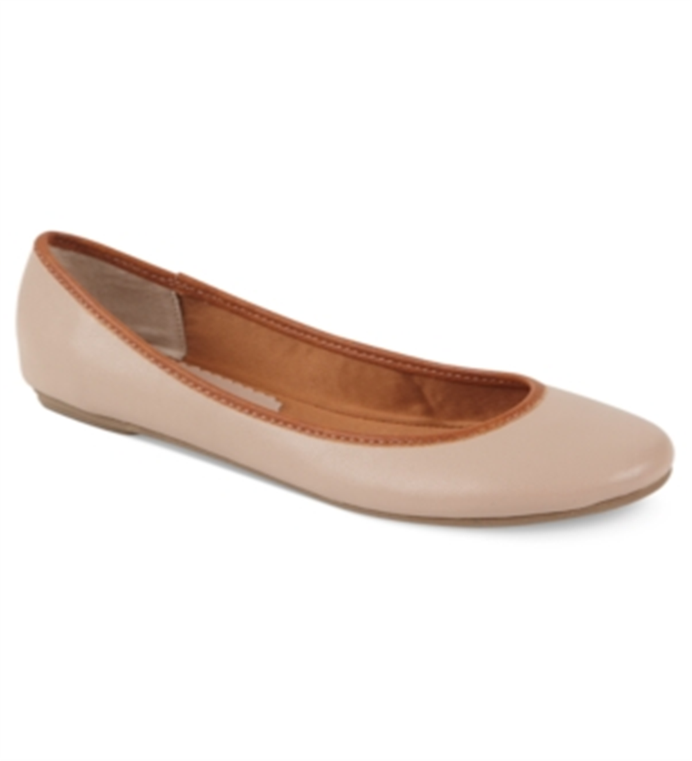 American Rag Cellia Metallic Distressed Ballet Flats Feminino - Marrom Tamanho 5 M
