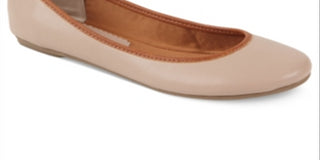 American Rag Cellia Metallic Distressed Ballet Flats Feminino - Marrom Tamanho 5 M