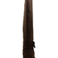 Botas femininas Damien de cano alto, bico fechado, tamanho 9,5, marrom