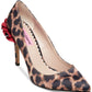 Steve Maden Hanah Salto Leopardo Marrom Tamanho 7