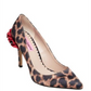 Steve Maden Hanah Salto Leopardo Marrom Tamanho 7