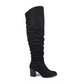 Bota Kaison Feminina Journee Collection - Preta Tamanho 9 M