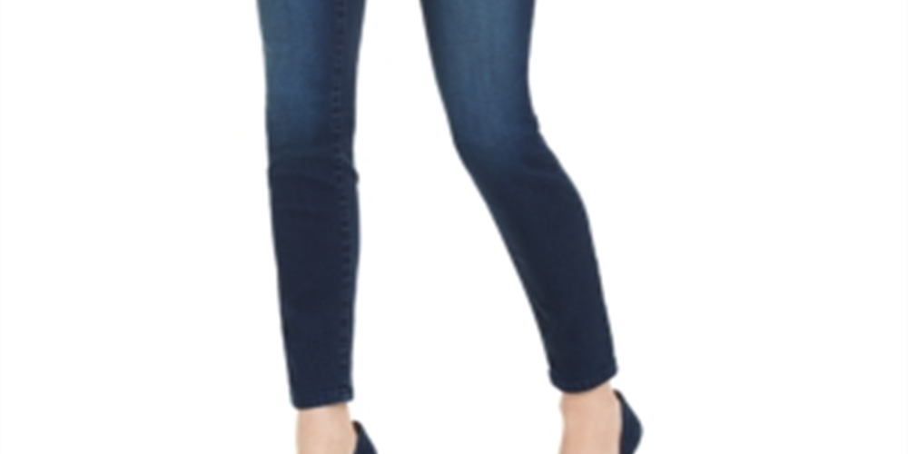 Calças jegging jeans femininas da INC International Concepts, azul, tamanho 6