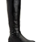 Botas femininas Call It Spring Tecia 601 de couro com bico fechado, marrom, tamanho 6 M