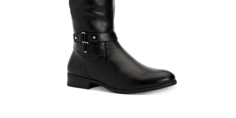 Botas femininas Call It Spring Tecia 601 de couro com bico fechado, marrom, tamanho 6 M