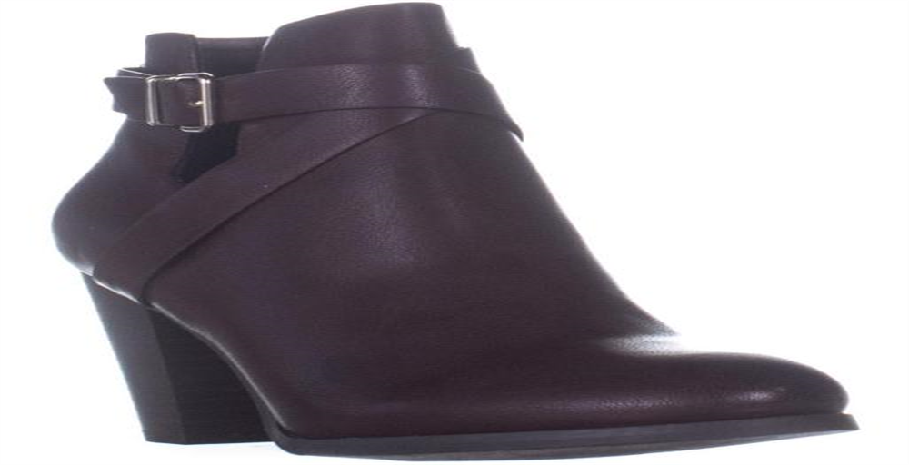 Botas femininas Call It Spring Tecia 601 de couro com bico fechado, marrom, tamanho 6 M