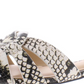 Sandálias femininas casuais INC International Concepts Gargip Open Toe, pretas e rosa, tamanho 5 M
