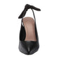 BCB Generation Henaya Slingback Scarpin Feminino Preto Tamanho 7,5M
