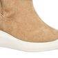 Botinha Anne Klein Frizby Feminina Marrom Tamanho 7,5 M