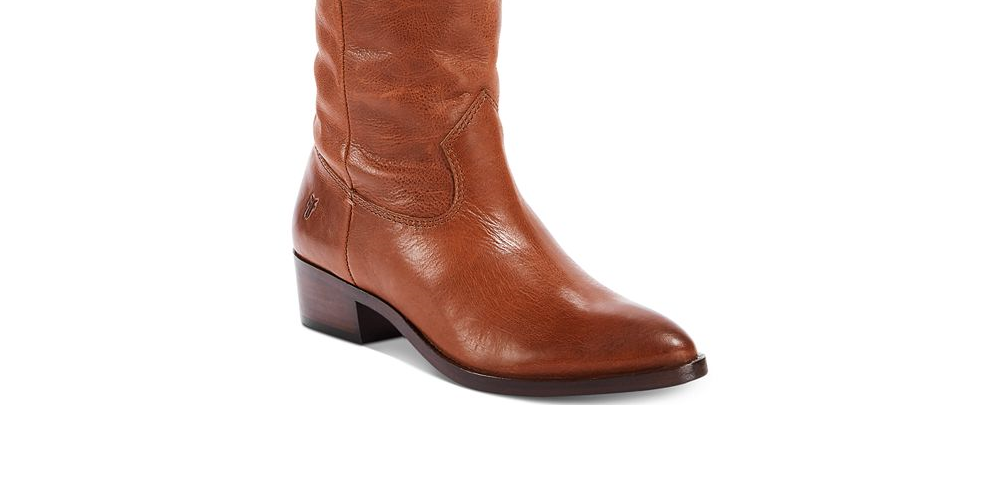 Anne Klein Bota Feminina Gayla Duck Vermelha Tamanho -6,5 M
