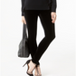 Calça skinny de veludo feminina INC Petite preta tamanho 0 P