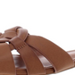 Sandálias femininas INC International Concepts Gargi Knot Front Slide, marrom, tamanho 8 M