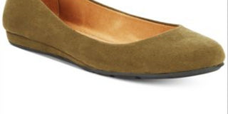 Sapatos American Rag Ellie Flats Femininos Verdes Tamanho 7 W