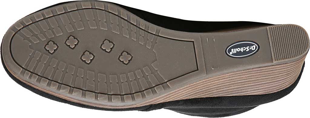 Botas femininas Dakota Wedge Dr. Scholl's, pretas, tamanho 9 W