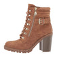 Botas de combate Jaylee G by Guess marrom tamanho 9,5M