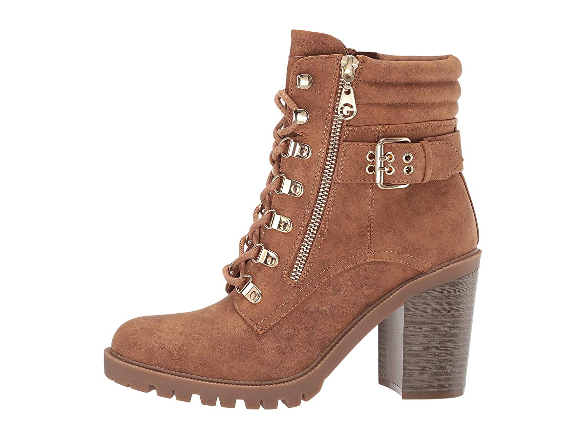 Botas de combate Jaylee G by Guess marrom tamanho 9,5M