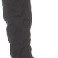 Botas femininas estilo &amp; co Kelimae bico redondo até o joelho, tamanho 5,5 M, cinza