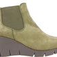 Bota Chelsea Percy Wedge Feminina White Mountain Verde Tamanho 11 M